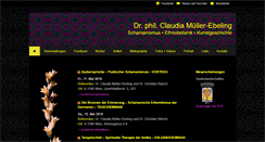 Desktop Screenshot of claudia-mueller-ebeling.de